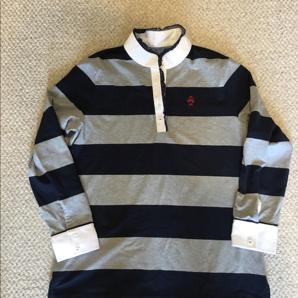 Brooks Brothers Tops - BROOKS BROTHERS STRIPED POLO